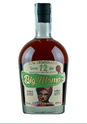Big Mama 12 Years Port Finish 2005-2017 Guyana Rhum 40% 70 cl