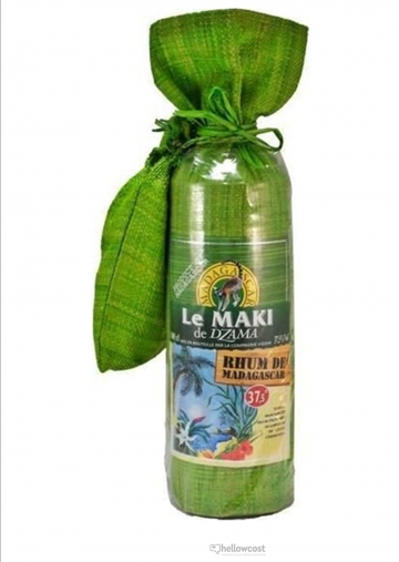 Dzama Le Maki Rhum Blanc De Madagascar 37,5º 1 Litre