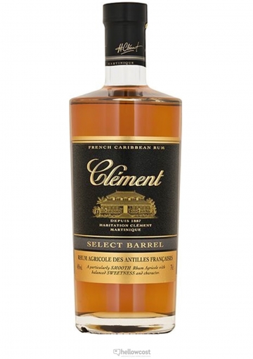 Clément Select Barrel Ron 40% 100 cl