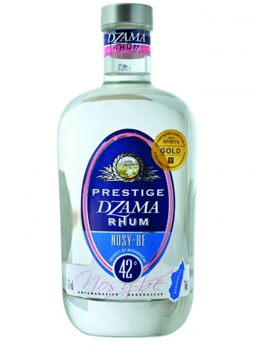 Dzama Prestige Blanc Rhum 42% 70 cl