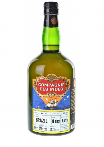 Compagnie Des Indes Brazil 8 Years Rhum 53,2% 70 cl