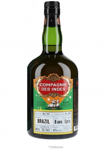 Compagnie Des Indes Brazil 8 Years Rhum 45% 70 cl