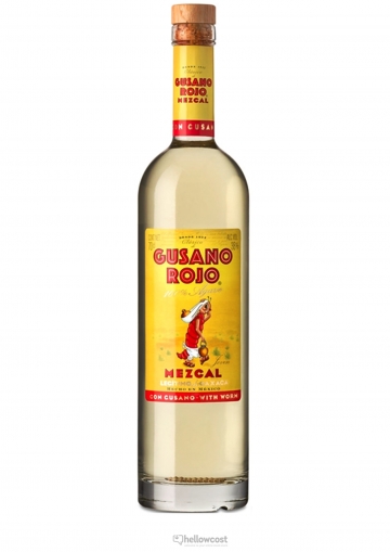 Gusano Rojo Mezcal 100% Agave 38% 70 Cl