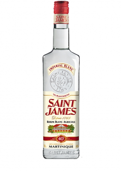 Saint James Rhum Agricole Blanc Impérial 40° - Saint James - Rhum blanc  Rhums & Cachaças Spiritueux - XO-Vin