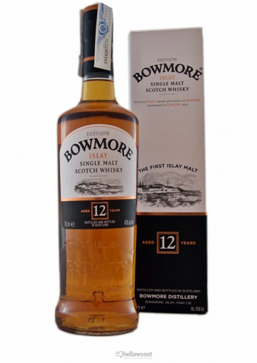 Bowmore 12 Ans Whisky 40% 70 Cl