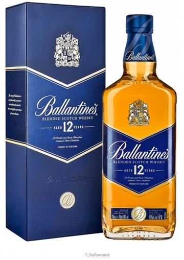 Ballantines 12 Years Whisky 43º 1 Litre