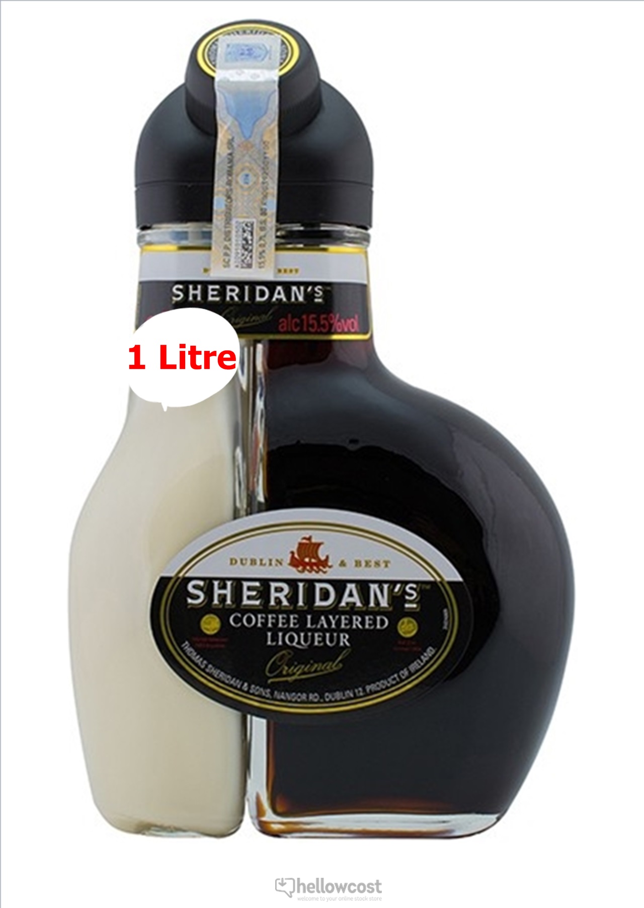 Sheridans Coffee Liqueur 15,5º 100 cl - Hellowcost, bienvenue à votre stock  magasin en ligne