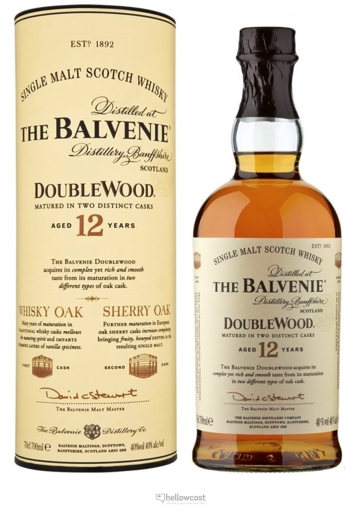 The Balvenie Whisky 12 Ans Doublewood 40% 70 Cl