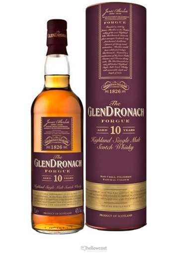 Glendronach 10 Years The forgue Whisky Ecosse 43% 100 cl