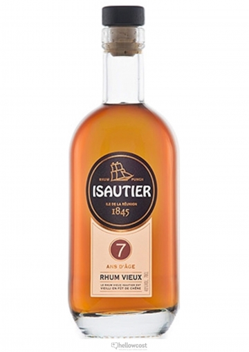 Isautier 7 Years Rhum Reuniom 40% 70 cl