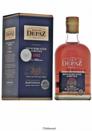 Depaz Hors D&#039;âge 2002 Rhum 45% 70 cl