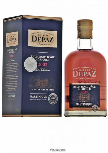 Depaz Hors D&#039;âge 2002 Rum 45% 70 cl