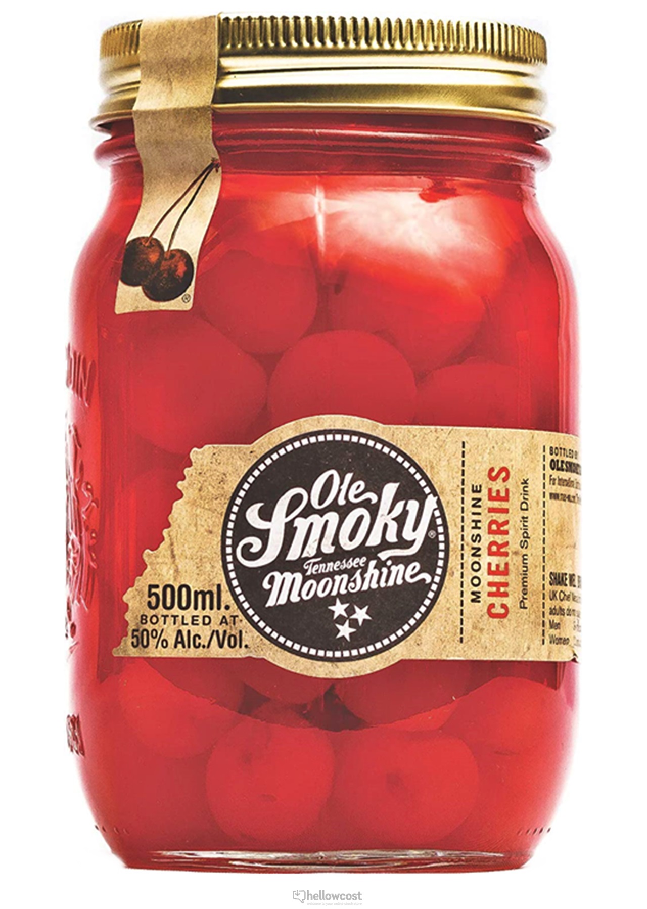 Ole smoky moonshine Cherries Whisky 50 50 cl Hellowcost, bienvenue à