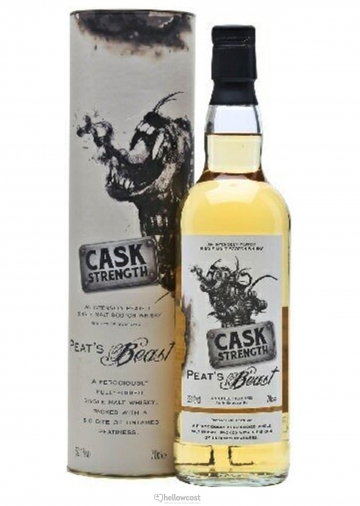 Peat&#039;s Beast Cash Strengtg Whisky 52,1% 70 cl