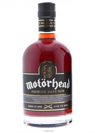 Motörhead Premium Dark Rum R.Dominicana Rhum 40% 70 cl