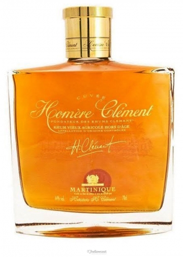 Clement Homere Vieux Agricole Cuvée Rhum 44º 70 Cl