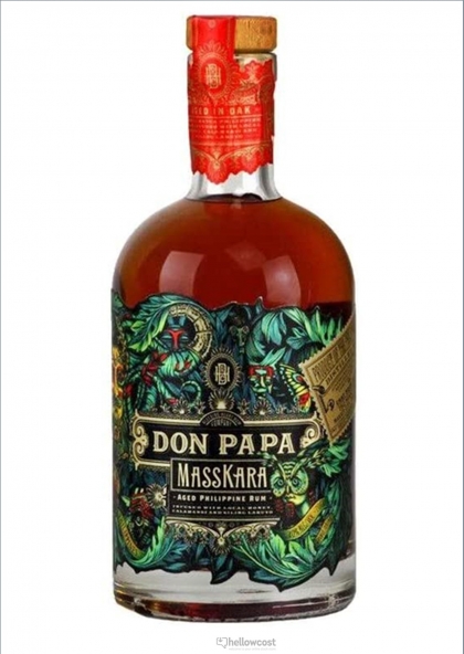 Rhum Masskara shaker DON PAPA : la bouteille de 70cL à Prix Carrefour