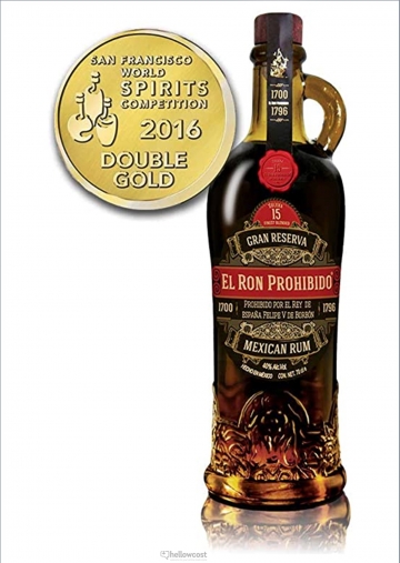 El Ron Prohibido Gran Reserva 15 years Rhum 40% 70 cl