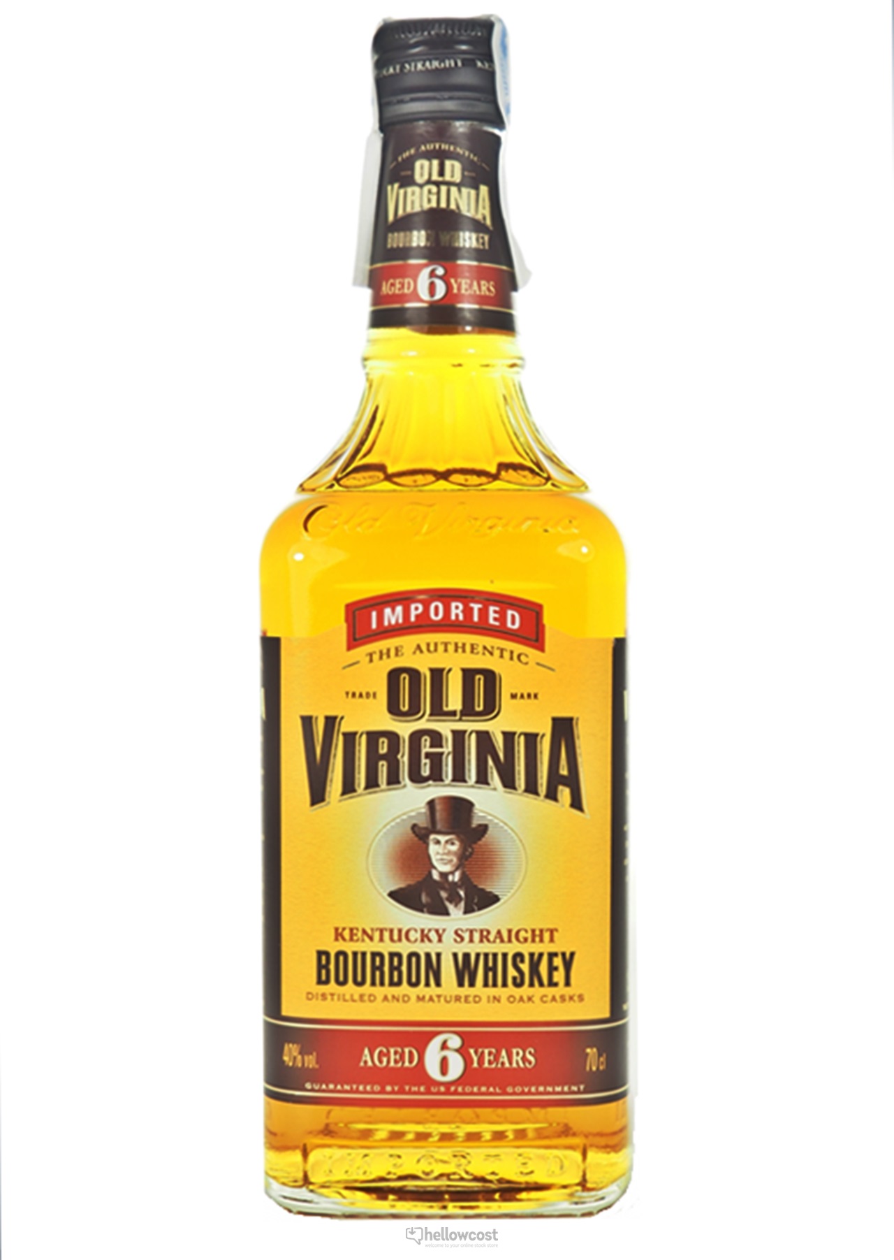 Old Virginia 6 Years Bourbon 40% 70 cl - Hellowcost, bienvenue à votre ...