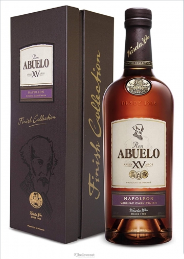 Abuelo 15 Years Napoleon Rum 40% 70 cl