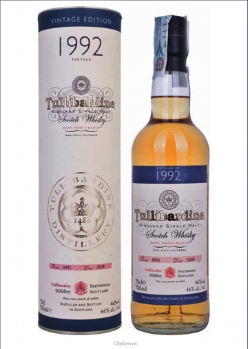 Tullibardine vintage 1992 Whisky 46% 70 cl