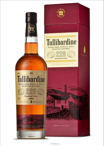 Tullibardine 228 Burgundy Finish Whisky 43 % 70 Cl