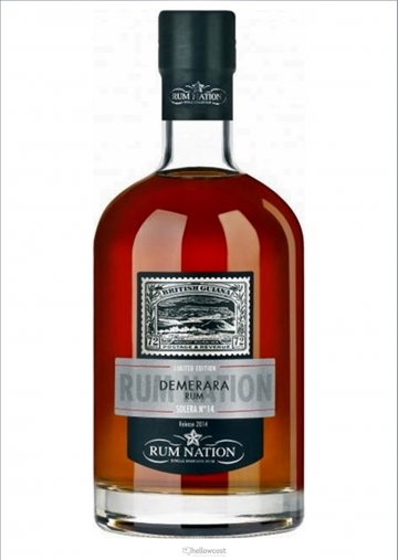 Nation Demerara Nº14 2017 Ron 40% 70 cl