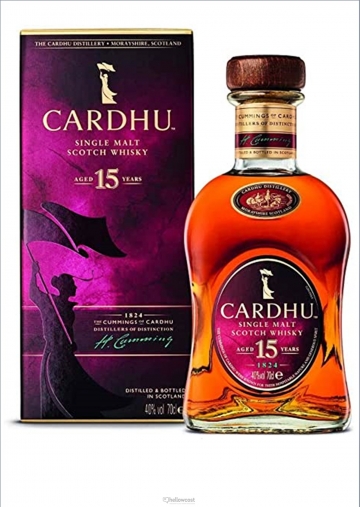 Cardhu Malt 15 Years Whisky 40º 70 Cl