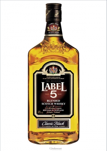 Label 5 Whisky 40º 1 Litre