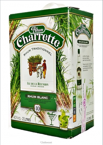 Charrette Rhum Blanc 40% Box 2 Litres