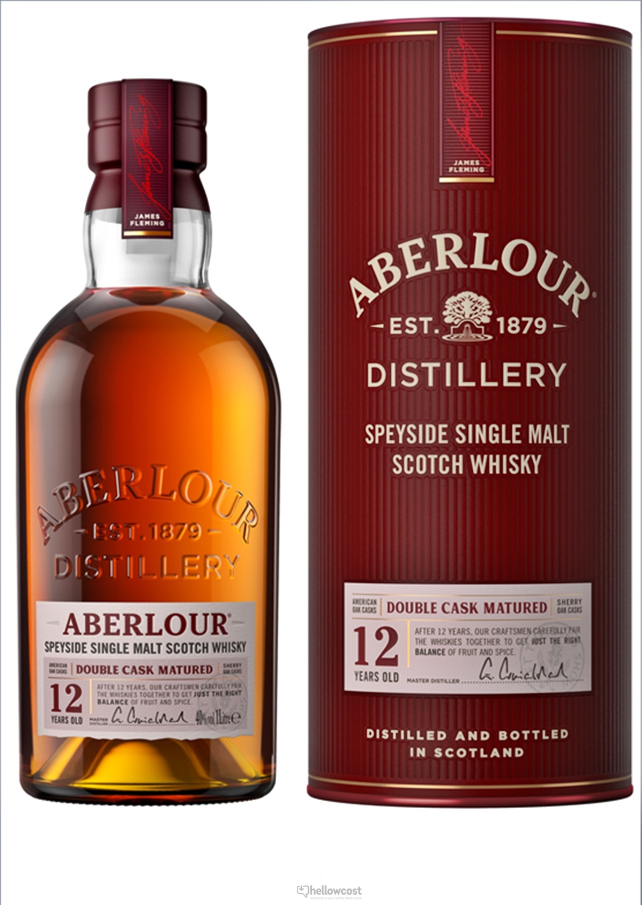 Aberlour 12 Years Double Cask Matured Whisky 40% 100 cl - Hellowcost,  bienvenue à votre stock magasin en ligne