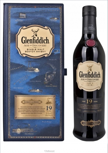 Glenfiddich 19 Years Bourbon Cask Finish Whisky 40% 70 Cl