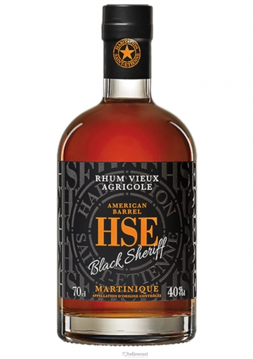 Hse Vieux American Barrel Black Sheriff Rhum 40% 70 Cl