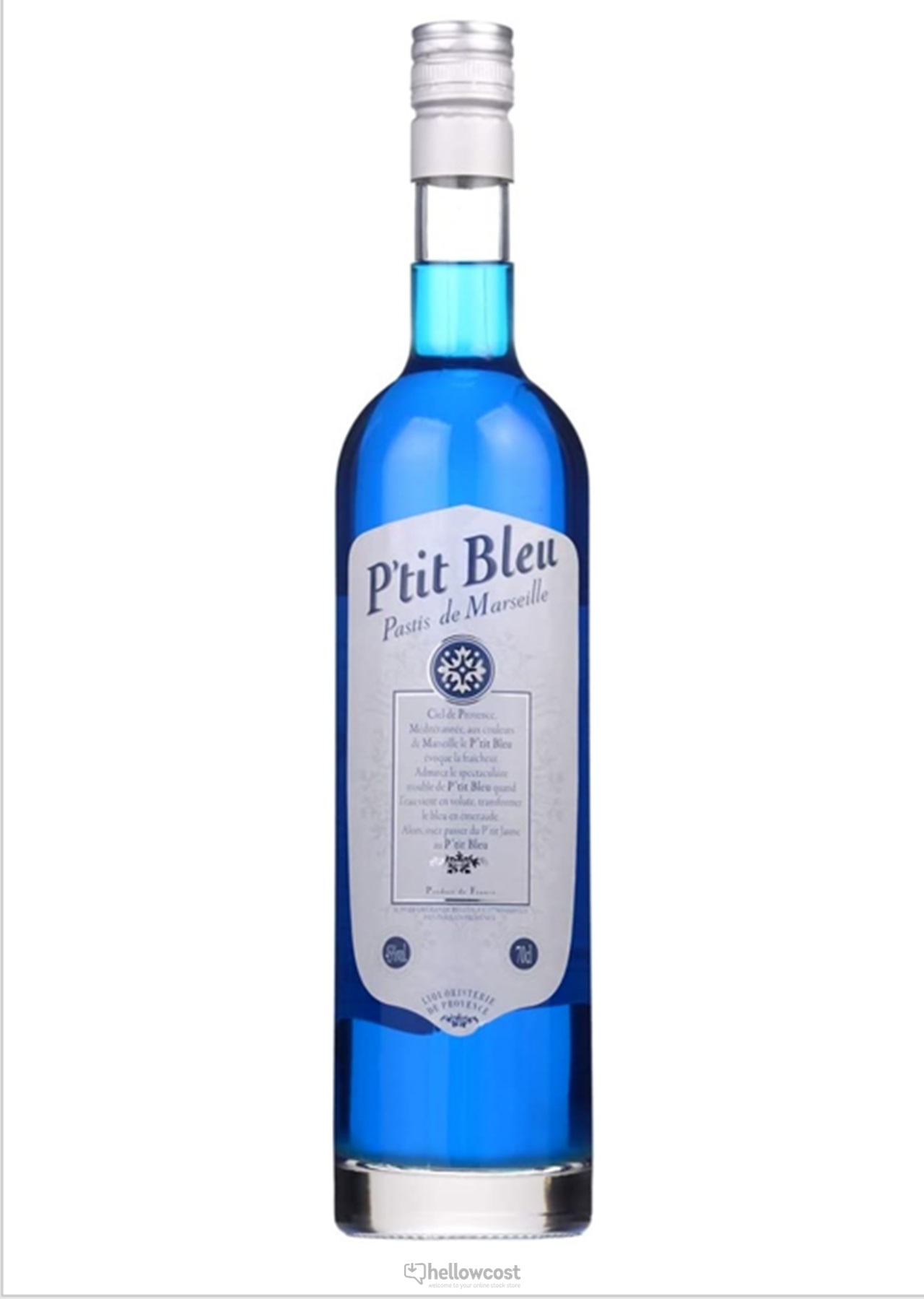 Petit Bleu Pastis De Marseille 45 70 Cl Hellowcost Bienvenue A Votre Stock Magasin En Ligne