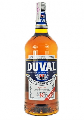 Duval Pastis De Marseille 45º 200 Cl Plastique