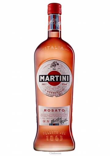 Martini Rosato Vermout Aperitif 15º 1 Litre