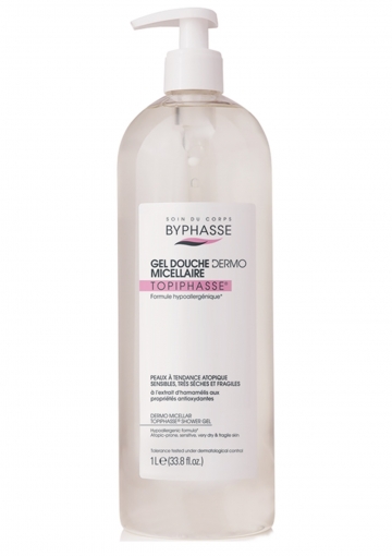 Byphasse Dermo Gel Douche Topiphasse Peaux À Tendance Atopique 1L