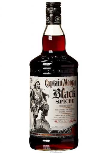 Captain Morgan Black Spiced Rum 40% 100 cl