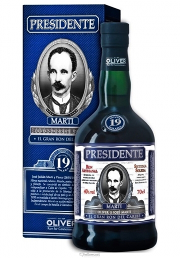 Presidente 19 Years Rum 40% 70 cl