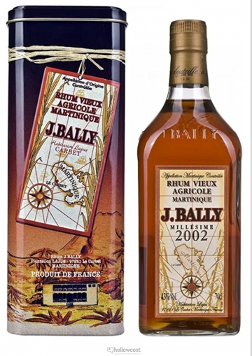J.Bally Millesime 2002 Rhum 43% 70 cl