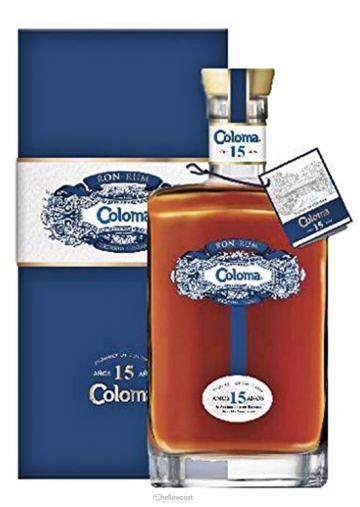 Coloma 15 Years Rum 40% 70 cl