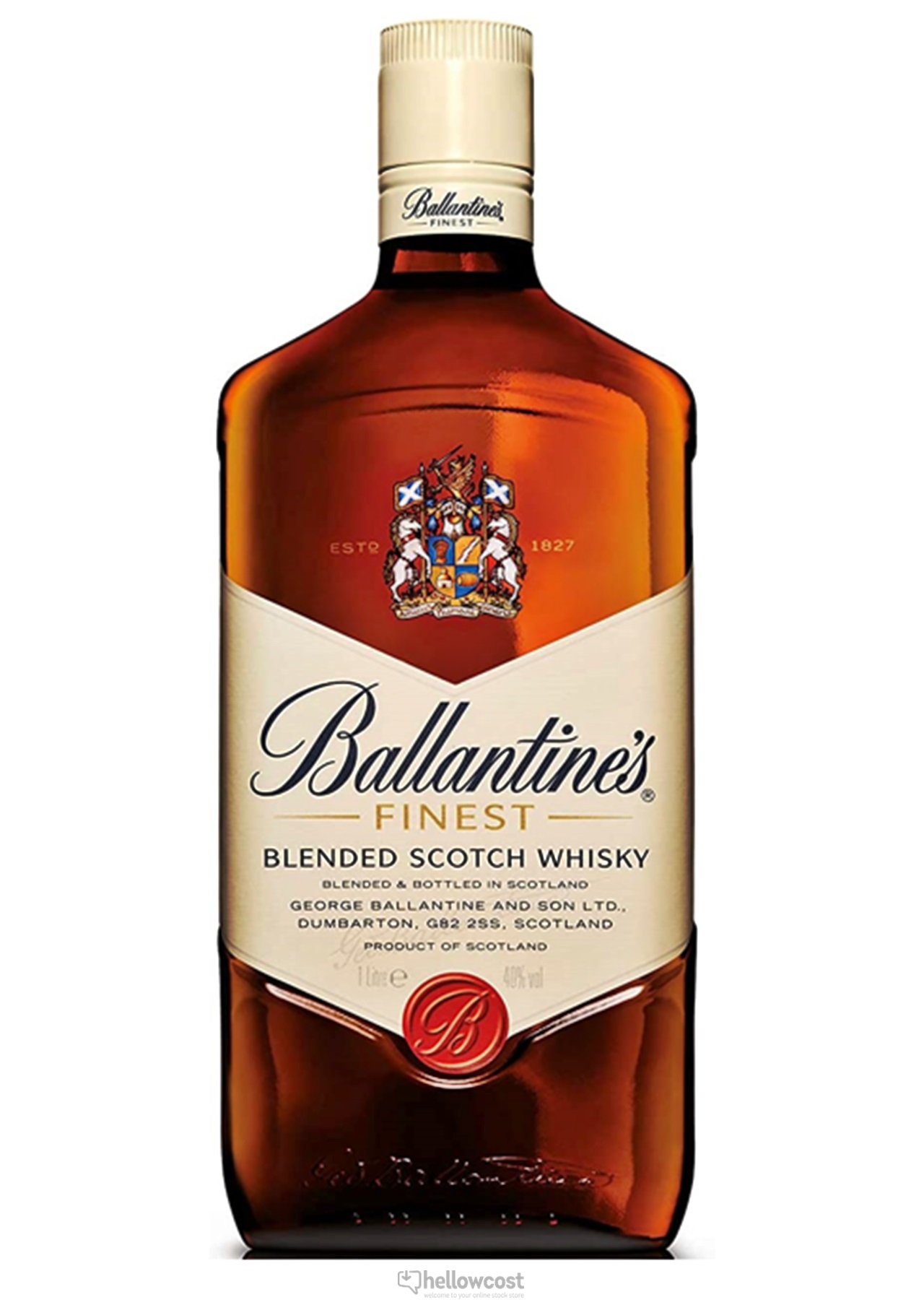 Ballantines Whisky 40% 100 cl - Hellowcost, bienvenue à votre stock magasin  en ligne