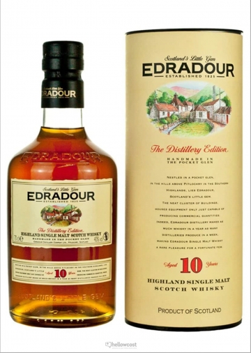Edradour Whisky 10 Ans 40º 70 Cl
