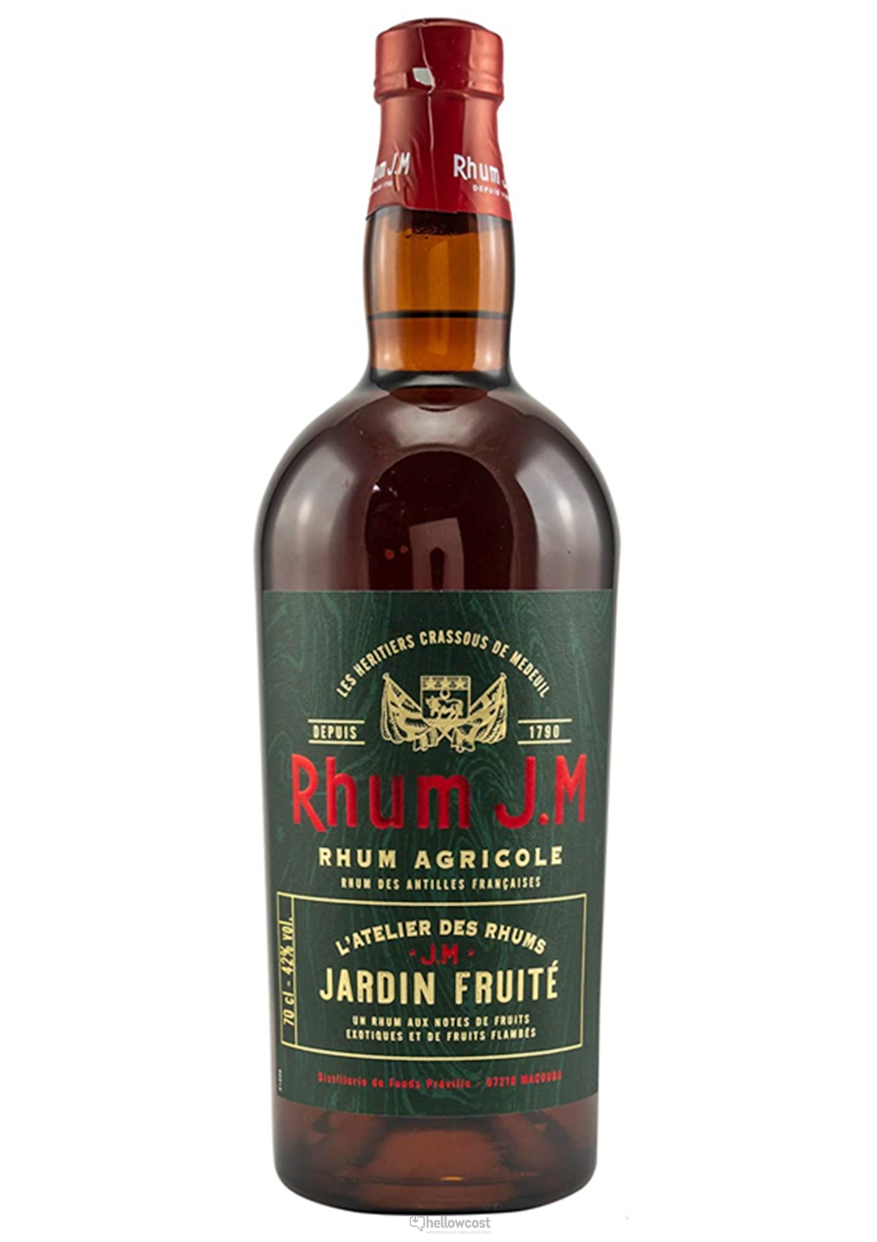JM Jardin Fruité Rhum 42 70 cl Hellowcost, bienvenue à votre stock magasin en ligne