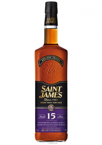 Saint James 15 Years Rhum 43% 70 cl