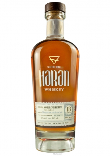 Haran 18 Years Small Batch Reserve Basque Country Whisky 45% 70 cl