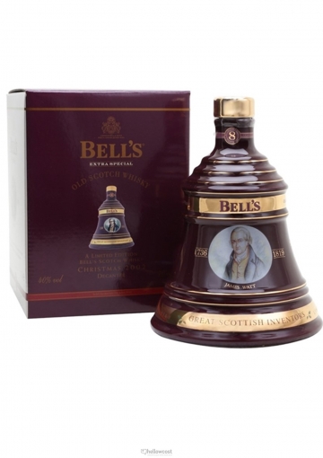 Bell’s 8 Years Decanter Christmas 2002 Whisky 40% 70 cl