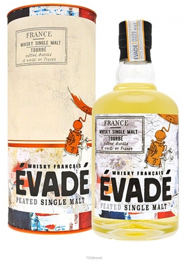 Whisky Français - Evadé Single Malt Tourbé W&B Sélection