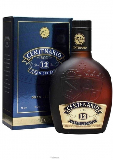 Centenario Gran Legado 12 Years Rhum 40º 70 Cl