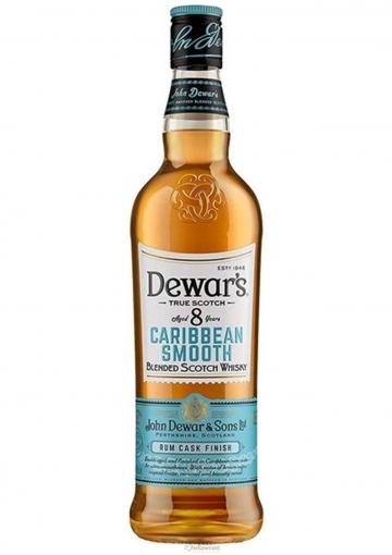 White Label Dewar´s 8 Years Rum Cask Finish Whisky 40% 70 cl